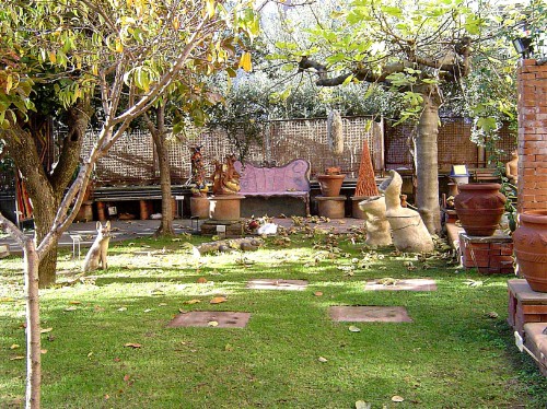 Caludio Manfredi arte ceramica Giardino Mazzotti